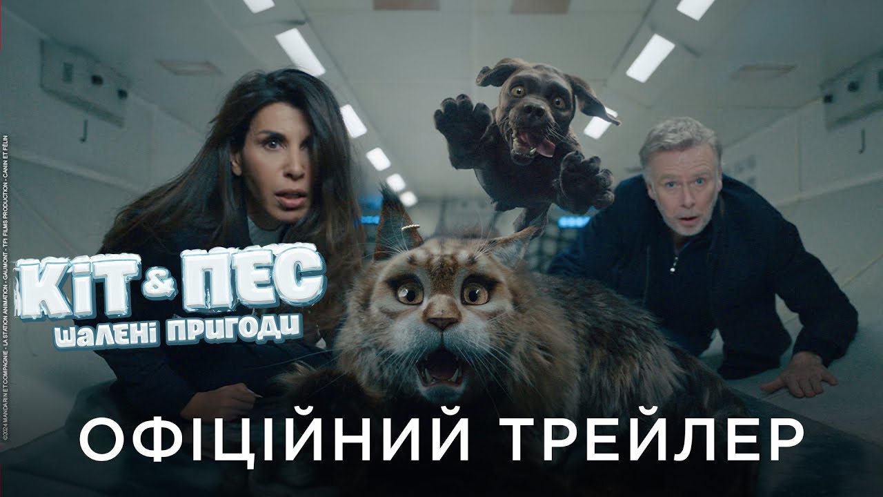 Watch film Cat and Dog | КІТ & ПЕС: ШАЛЕНІ ПРИГОДИ | Офіційний український трейлер