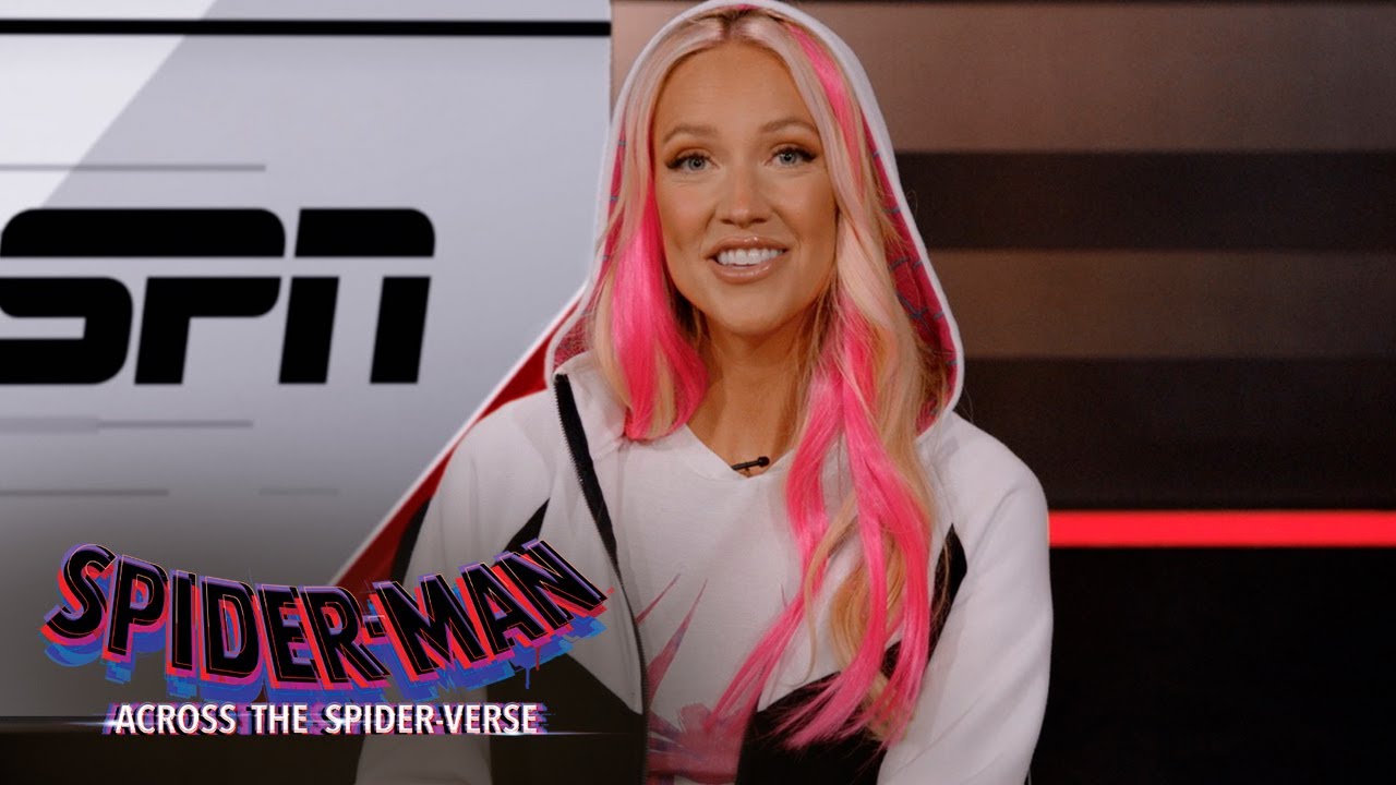 Watch film Spider-Man: Across the Spider-Verse | Spider-Center ft. Ashley Brewer & George Kittle (ESPN)