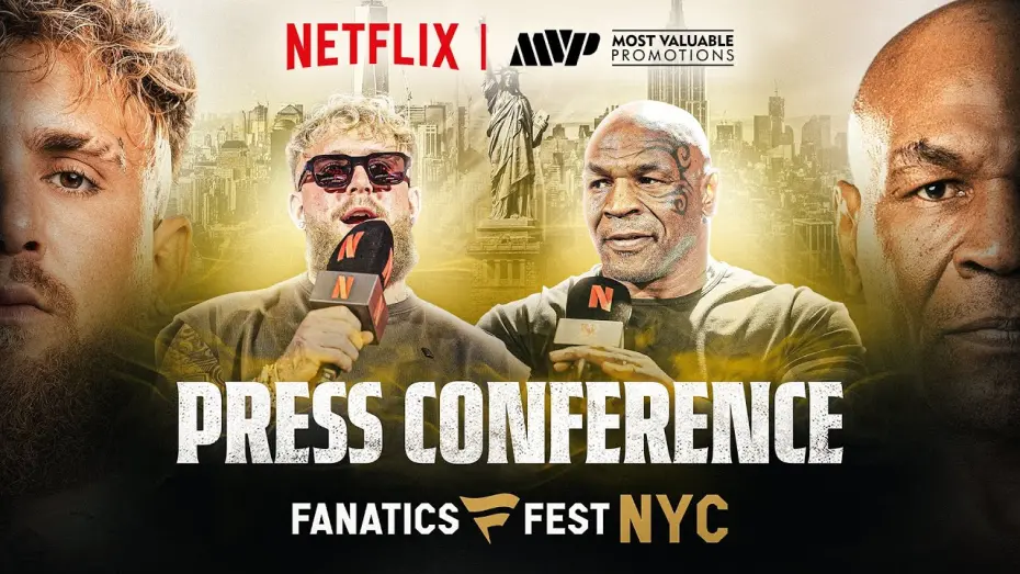 Watch film Jake Paul vs. Mike Tyson | Press Conference