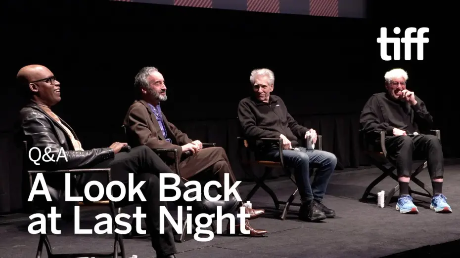 Watch film Last Night | Q&A with David Cronenberg, Don McKellar, and Niv Fichman | TIFF 2025