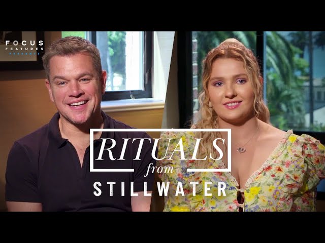 Watch film Stillwater | Stillwater’s Matt Damon & Abigail Breslin Chat Acting Tips | Rituals