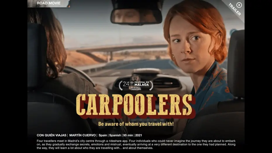 Watch film Carpoolers | Carpoolers by Martín Cuervo - Trailer