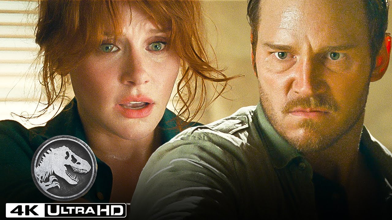 Watch film Jurassic World Dominion | Atrociraptors Chase Owen and Claire Through the Streets of Malta