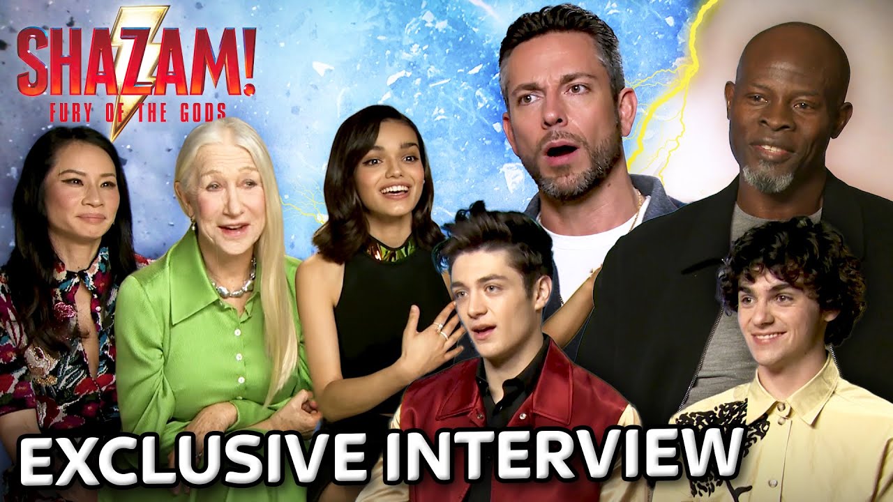 Watch film Shazam! Fury of the Gods | Sky Cinema - The Cast on Taking Superhero Sequel to Next Level