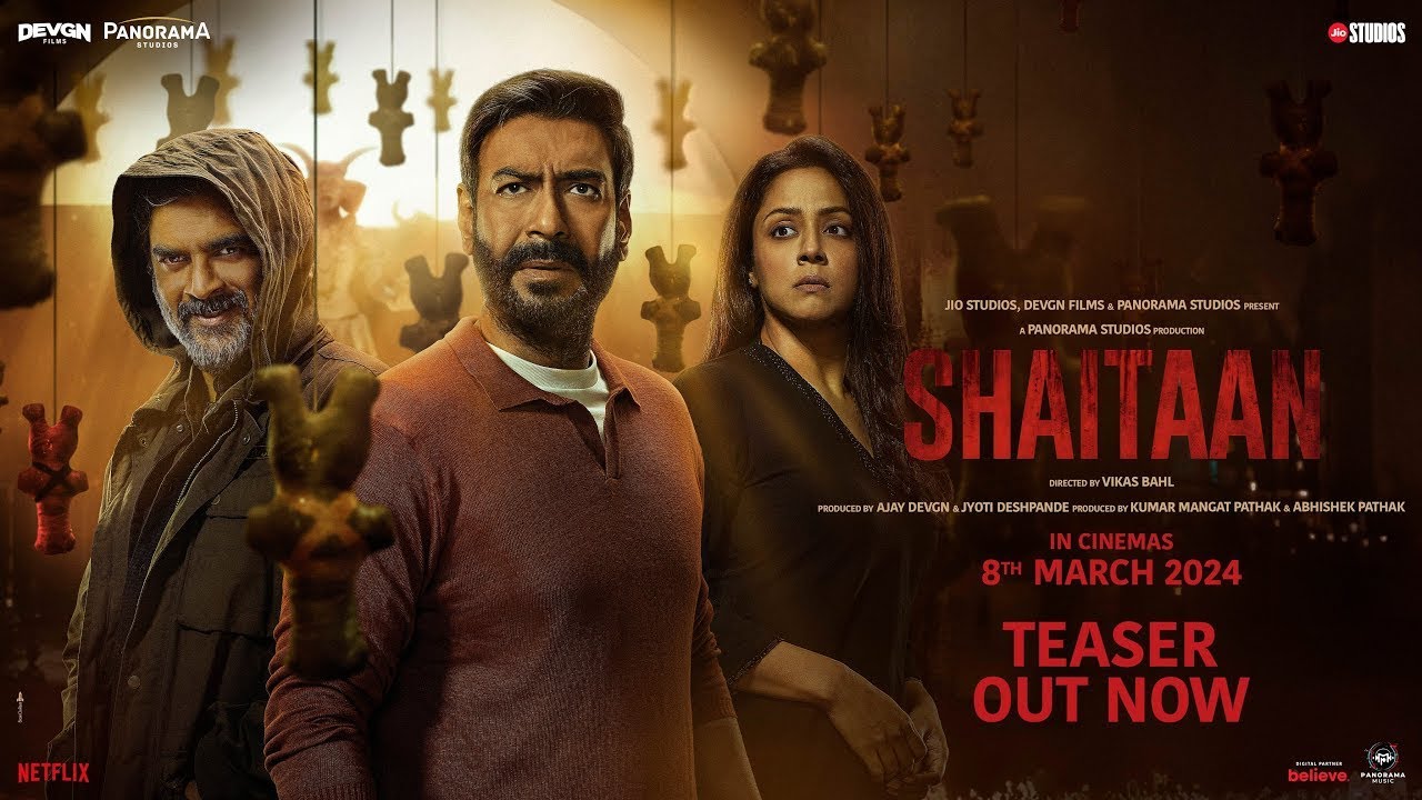 Watch film Shaitaan | Shaitaan Teaser | Ajay Devgn, R Madhavan, Jyotika | Jio Studios, Devgn Films, Panorama Studios