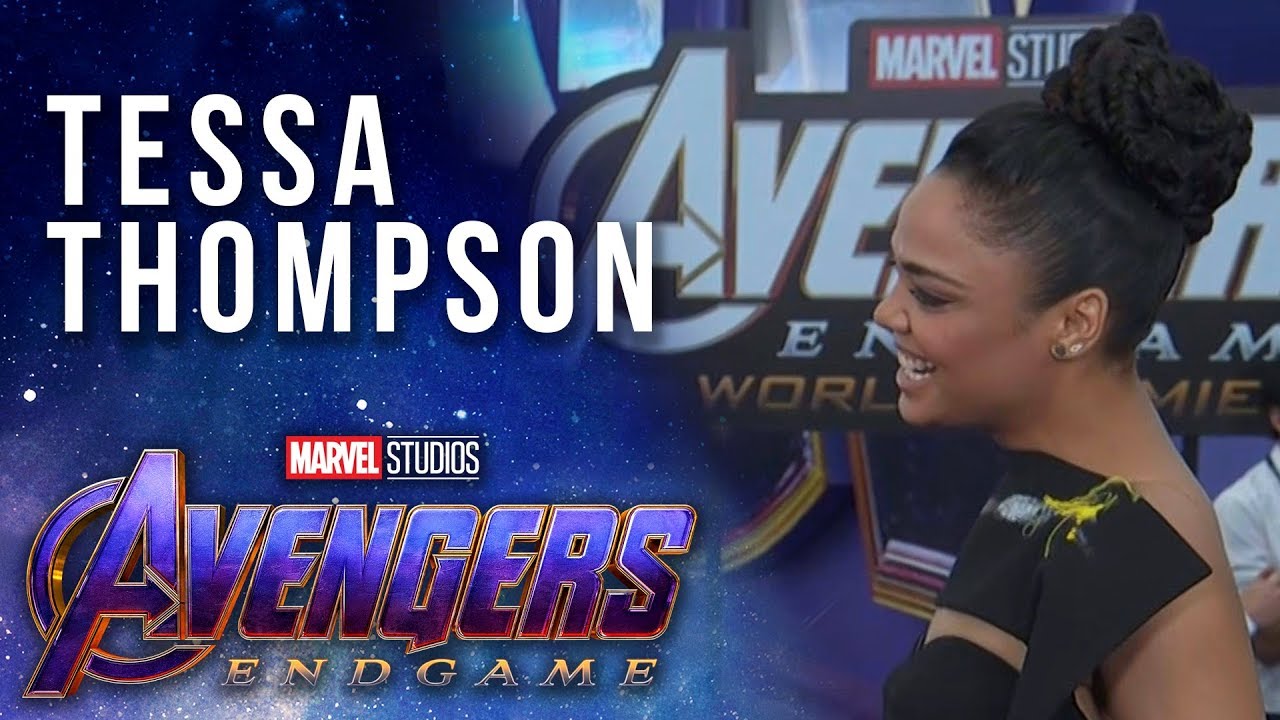 Watch film Avengers: Endgame | Tessa Thompson at the Premiere