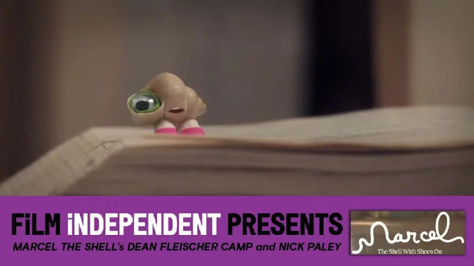 Watch film Marcel the Shell with Shoes On | MARCEL THE SHELL filmmakers have a shelluva good time (sorry) | Film Independent Presents