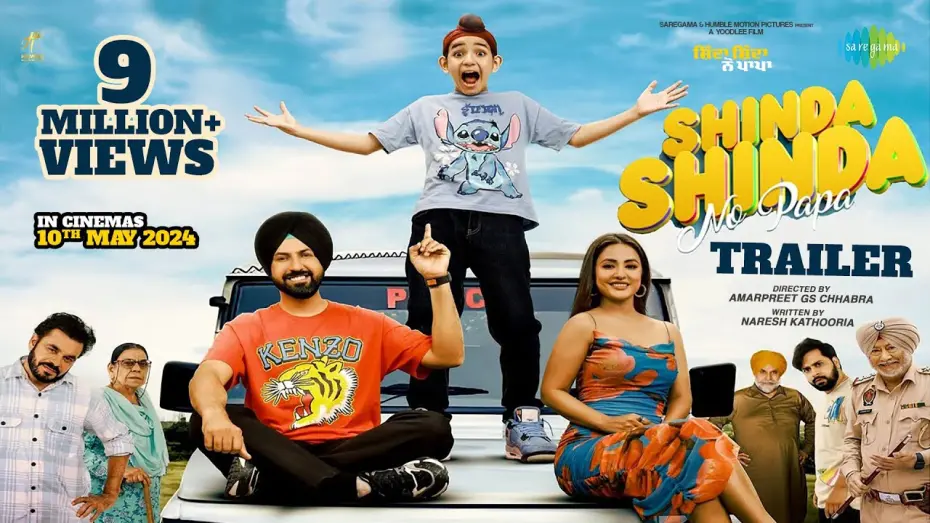 Watch film Shinda Shinda No Papa | Shinda Shinda No Papa | Trailer | Gippy Grewal | Hina Khan | Shinda Grewal | 10th May 2024