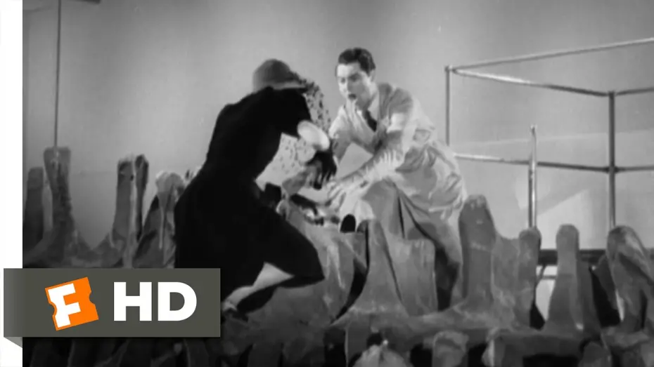 Watch film Bringing Up Baby | Bringing Up Baby (9/9) Movie CLIP - The Dinosaur Falls (1938) HD