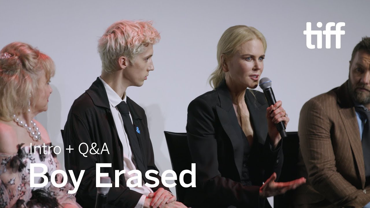 Watch film Boy Erased | BOY ERASED Cast and Crew Q&A | TIFF 2018