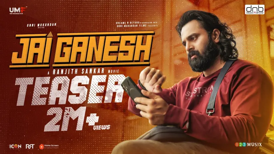 Watch film Jai Ganesh | Jai Ganesh Official Teaser | Ranjith Sankar | Unni Mukundan | Mahima Nambiar