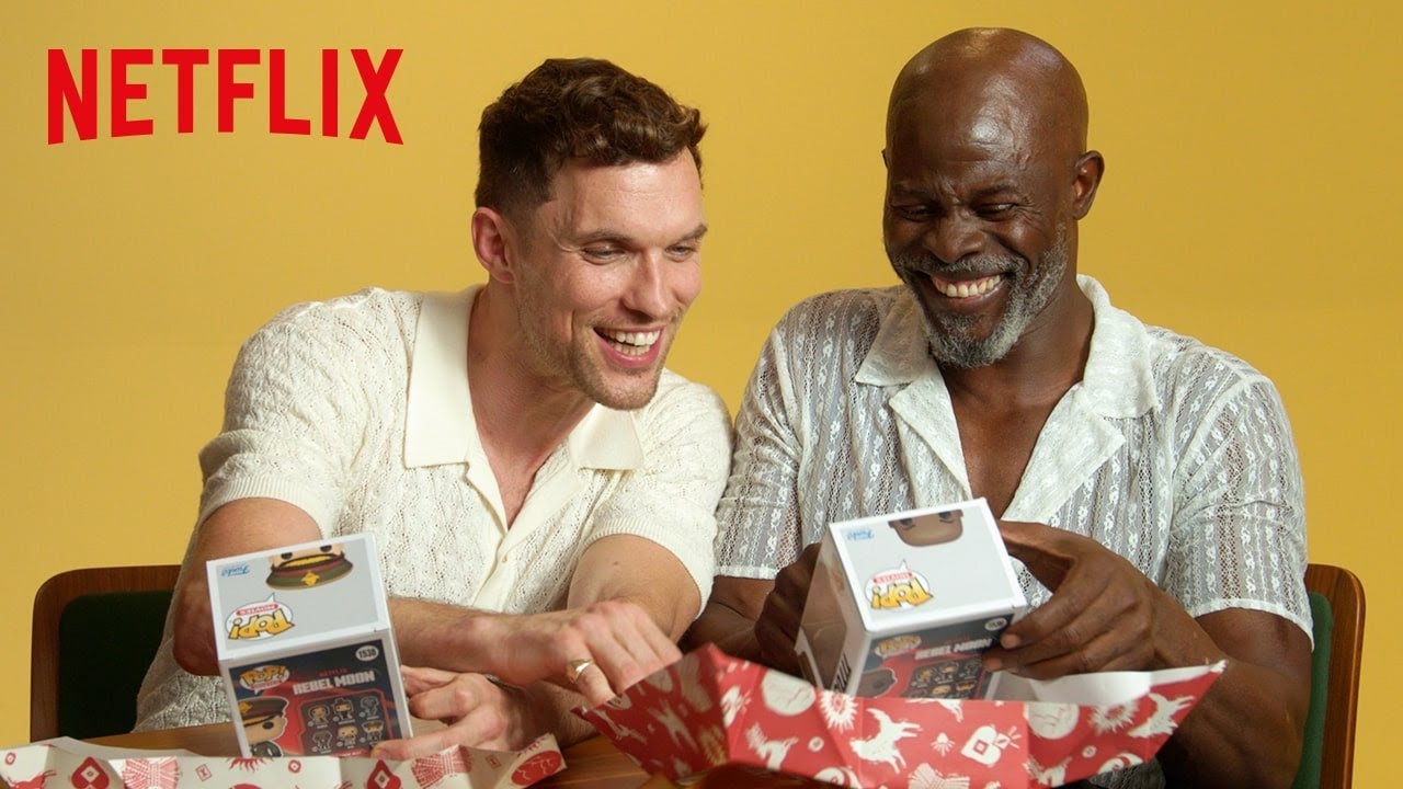 Watch film Rebel Moon - Part One: A Child of Fire | Ed Skrein and Djimon Hounsou Unbox Their Funko POP! Figures