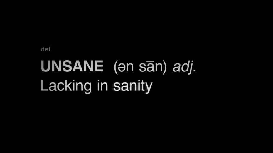 Watch film Unsane | UNSANE | "Definition"