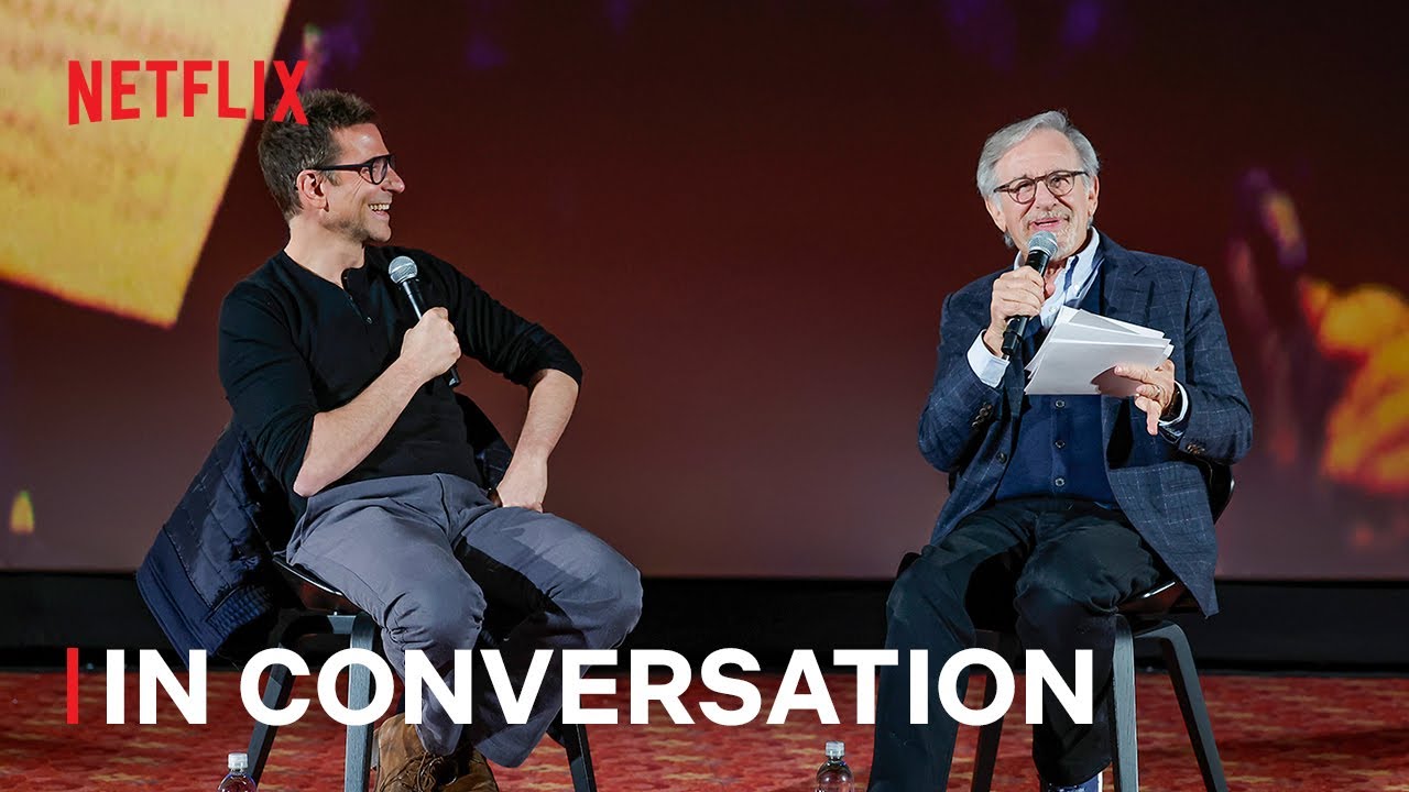 Watch film Maestro | Steven Spielberg and Bradley Cooper discuss Maestro