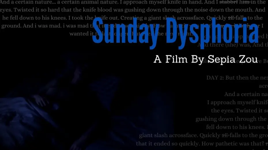 Watch film Sunday Dysphoria | Sunday Dysphoria | 2024 Arthouse Horror Short Film