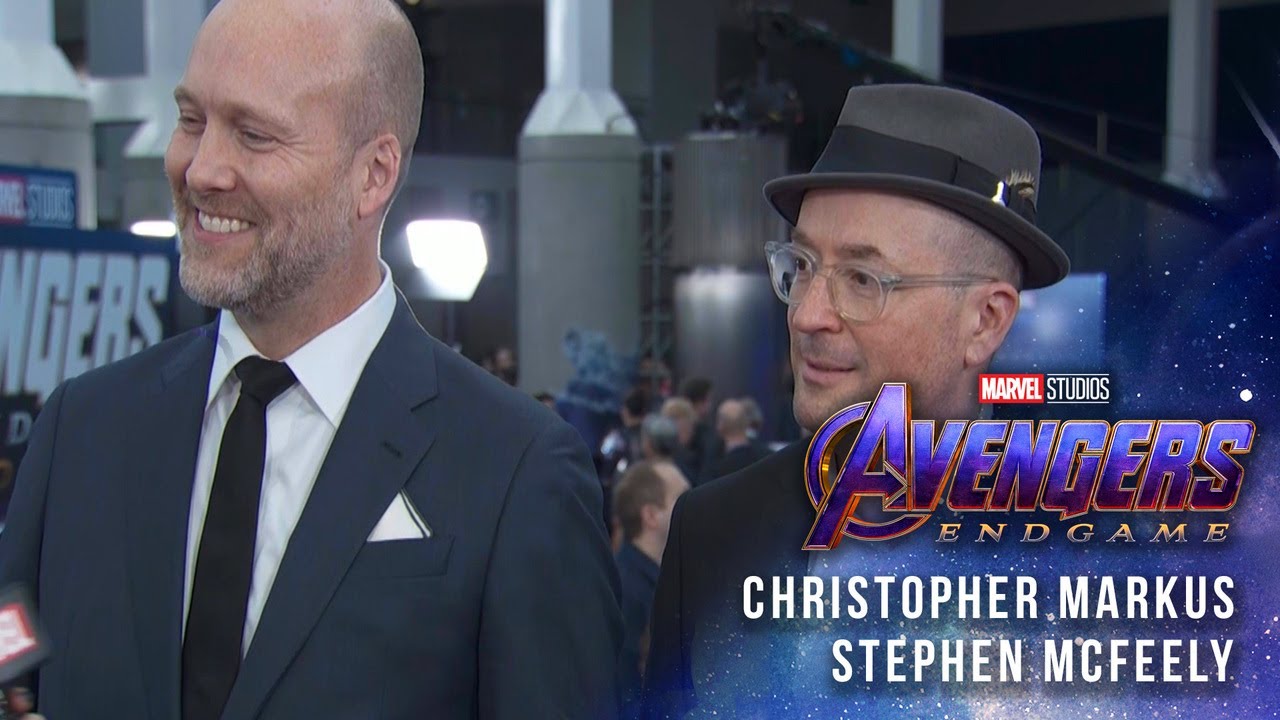 Watch film Avengers: Endgame | Screenwriters Christopher Markus and Stephen McFeely at the Premiere