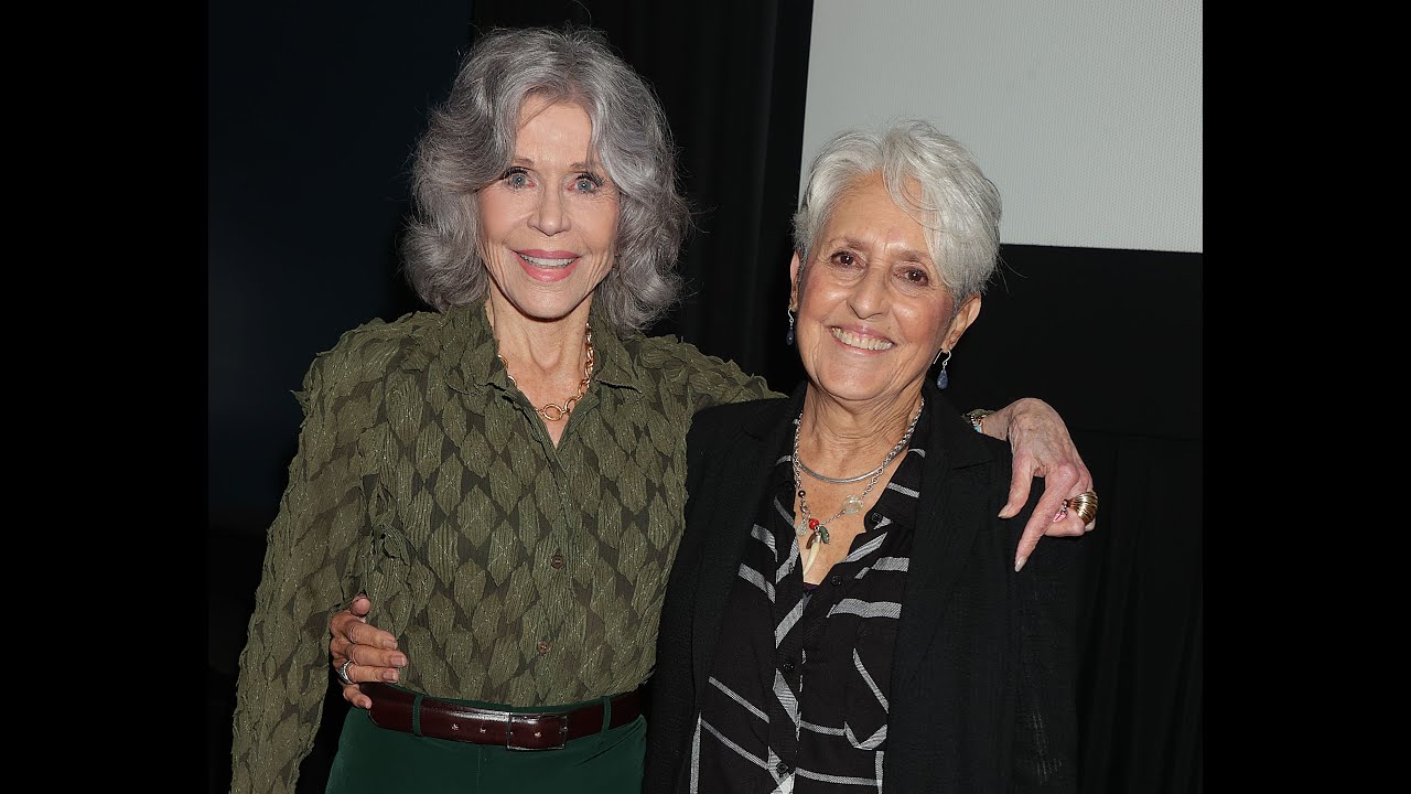 Watch film Joan Baez: I Am a Noise | Joan Baez and Jane Fonda in Conversation | Live Q&A at Film Forum