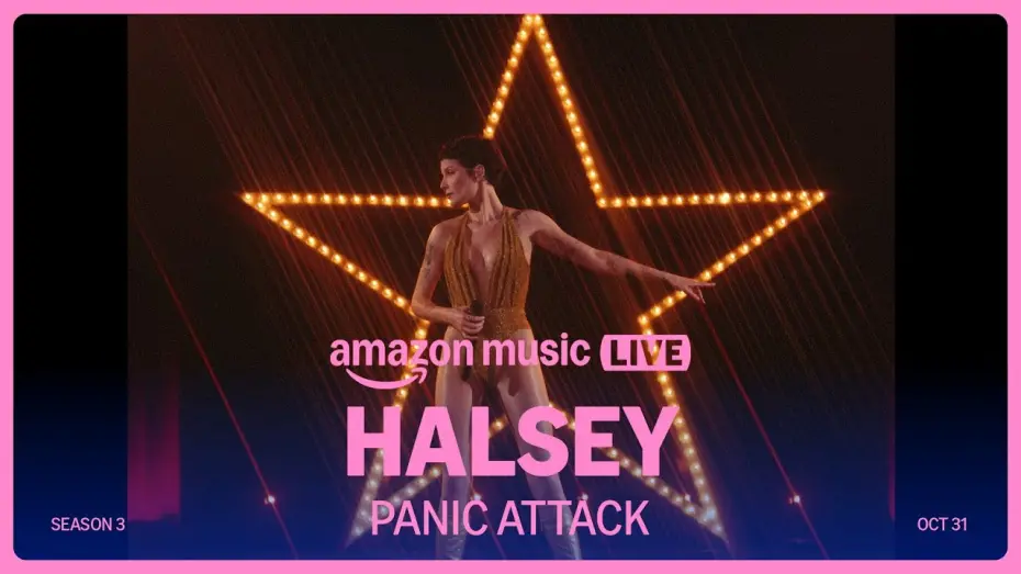 Watch film Amazon Music Live with Halsey | Halsey – Panic Attack (Amazon Music Live) | Amazon Music