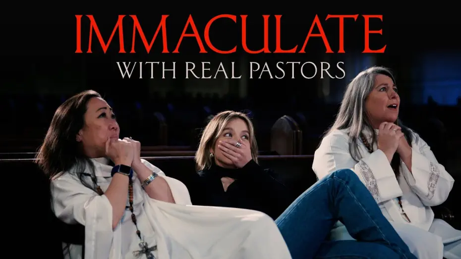 Watch film Immaculate | Sydney Sweeney Watches IMMACULATE With Real Pastors