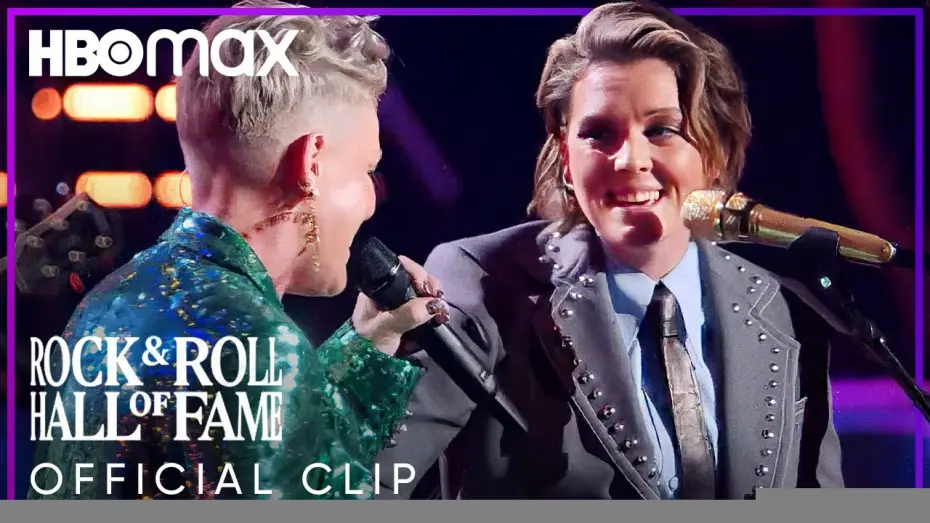 Watch film 2022 Rock & Roll Hall of Fame Induction Ceremony | Pink & Brandi Carlile Perform "Coat Of Many Colors"