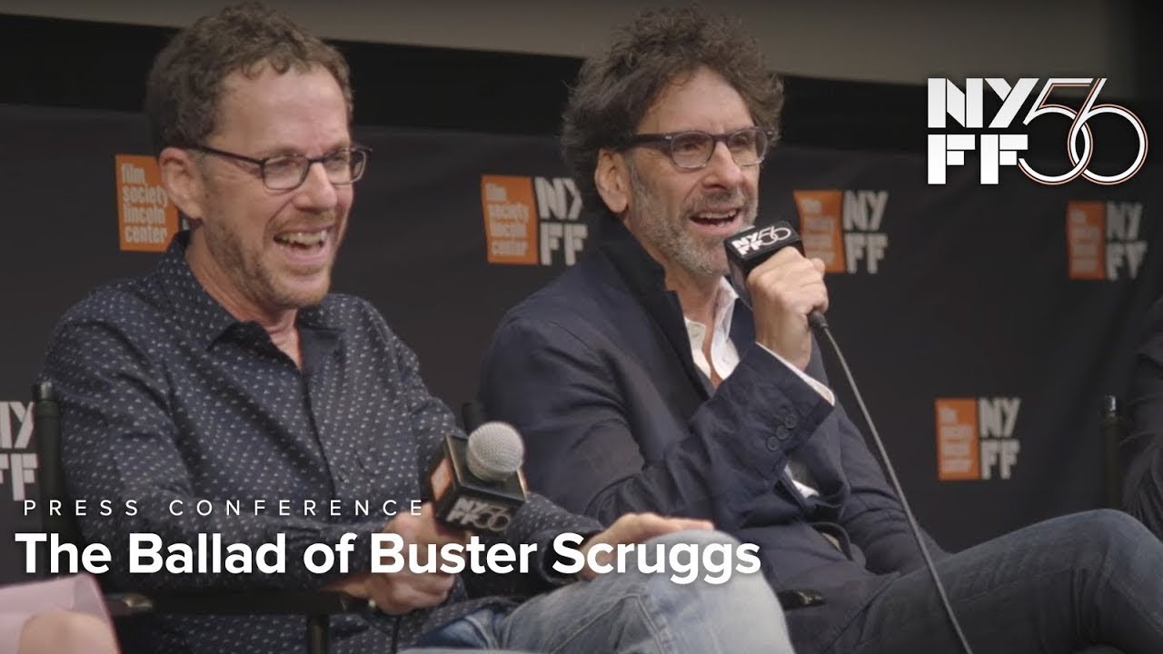 Watch film The Ballad of Buster Scruggs | NYFF56 Press Conference