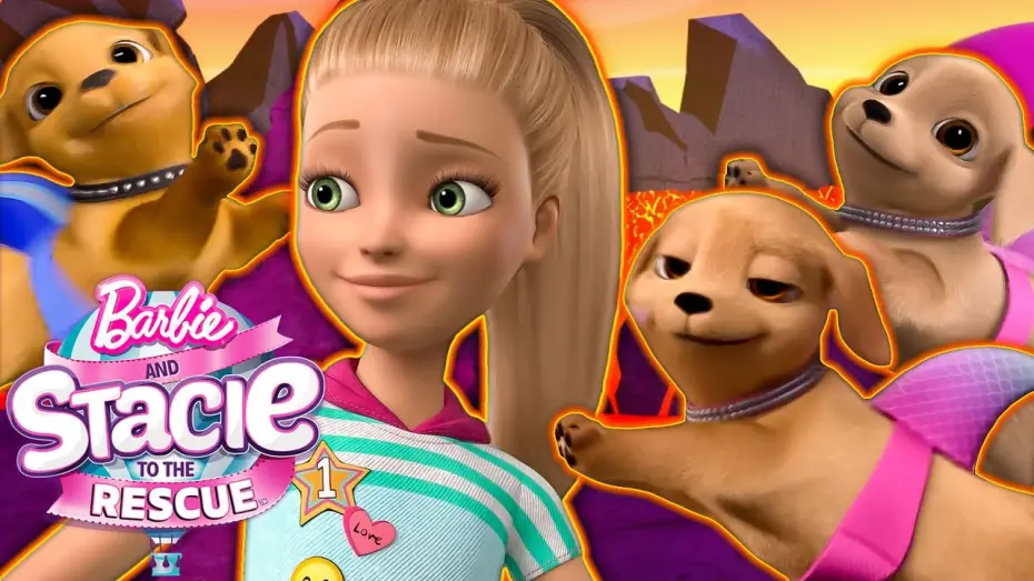 Watch film Barbie and Stacie to the Rescue | Floor is lava with Barbie & Stacie!