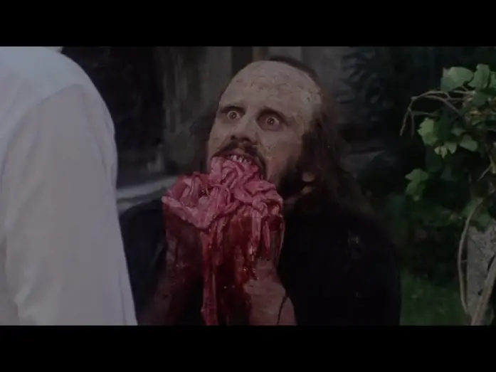 Watch film Anthropophagous | Anthropophagus (1980) - He eats his own gut | Movie Scene