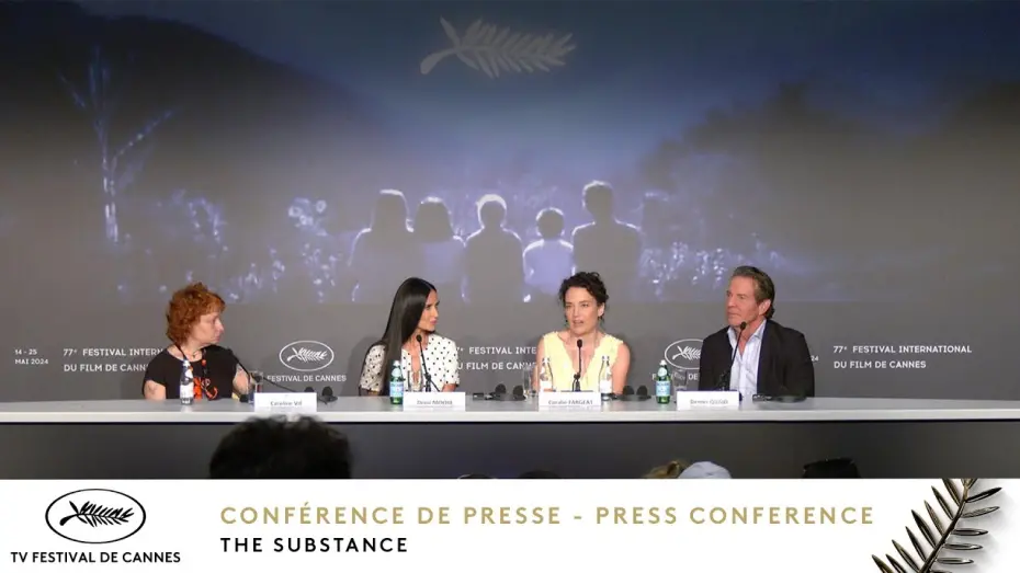 Watch film The Substance | Cannes 2024 Press Conference