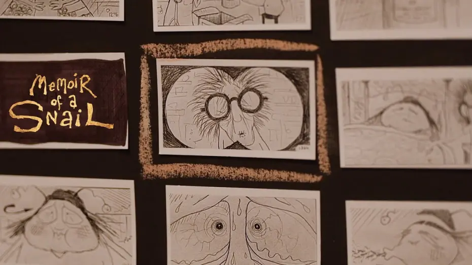 Watch film Memoir of a Snail | Behind The Scenes With Adam Elliot - Storyboarding