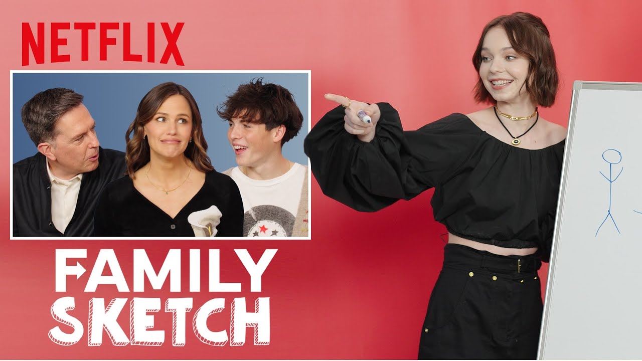 Watch film Family Switch | Jennifer Garner, Ed Helms, Emma Myers & Brady Noon Play Family Sketch