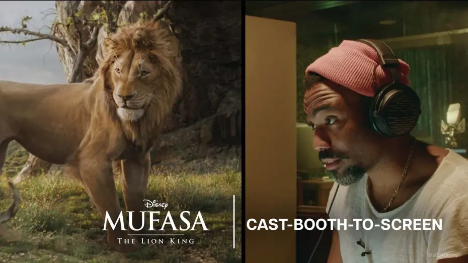 Watch film Mufasa: The Lion King | Cast Booth-To-Screen