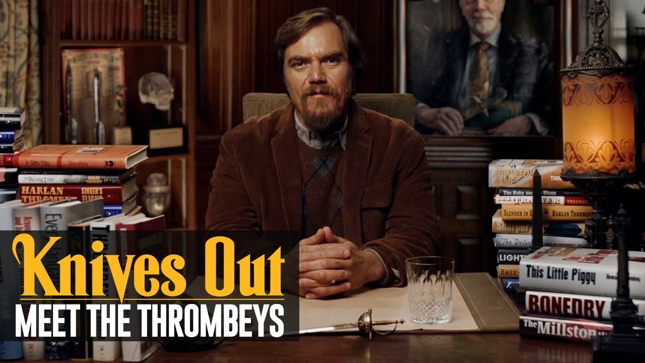 Watch film Knives Out | Meet the Thrombeys: Blood Like Wine Publishing – Michael Shannon