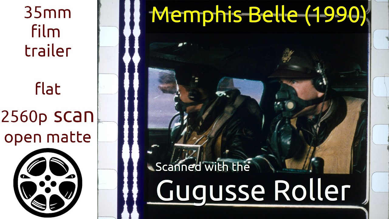 Watch film Memphis Belle | Memphis Belle (1990) 35mm film trailer 1, flat open matte 2560p