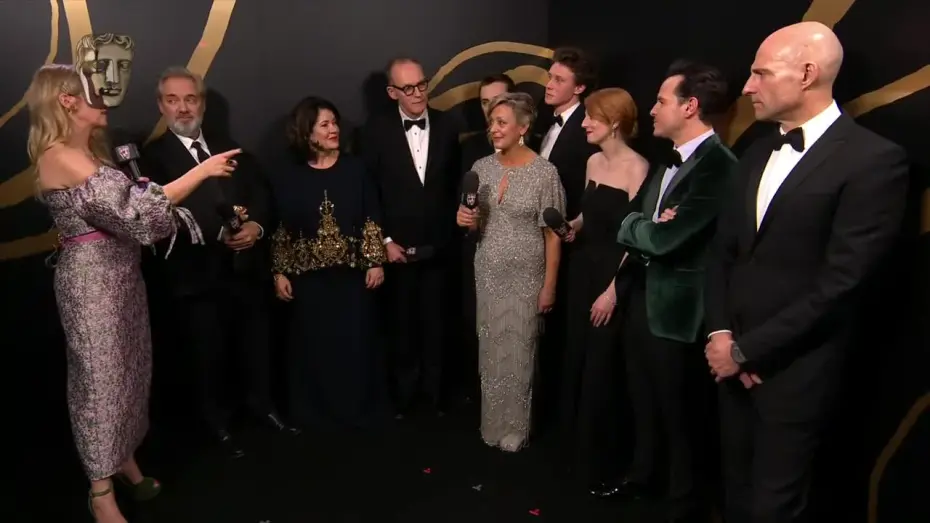 Watch film 1917 | Sam Mendes & The Cast of 1917 Celebrate Their Best Film Win | EE BAFTA Film Awards 2020