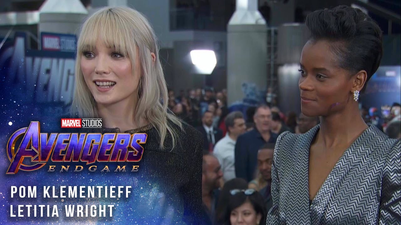 Watch film Avengers: Endgame | Letitia Wright and Pom Klementieff at the Premiere