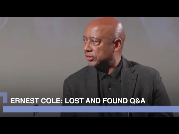 Watch film Ernest Cole: Lost and Found | Raoul Peck on Ernest Cole: Lost and Found | BFI Q&A