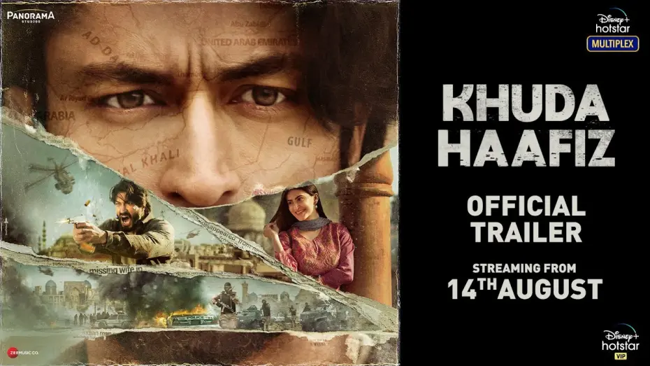 Watch film Khuda Haafiz | Khuda Haafiz | Official Trailer | Vidyut Jammwal | Shivaleeka Oberoi | Faruk Kabir |14th August 2020