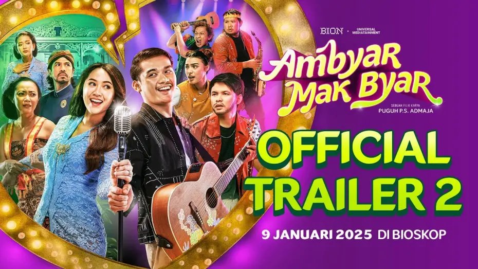 Watch film Ambyar Mak Byar | Ambyar Mak Byar - Official Trailer 2 | 9 Januari 2025 di Bioskop