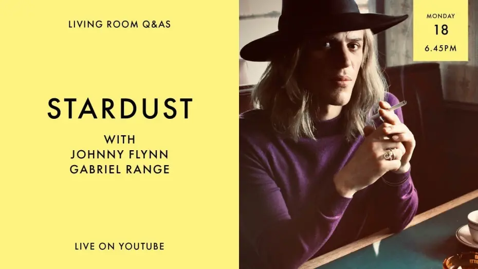 Watch film Stardust | LIVING ROOM Q&As: Stardust with Johnny Flynn and Gabriel Range