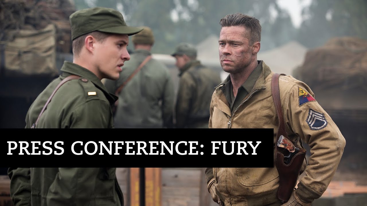 Watch film Fury | Brad Pitt at the Fury Press Conference | BFI #LFF