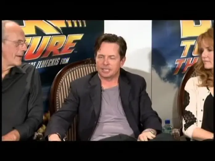 Watch film Back to the Future | Press Conference - Michael J. Fox