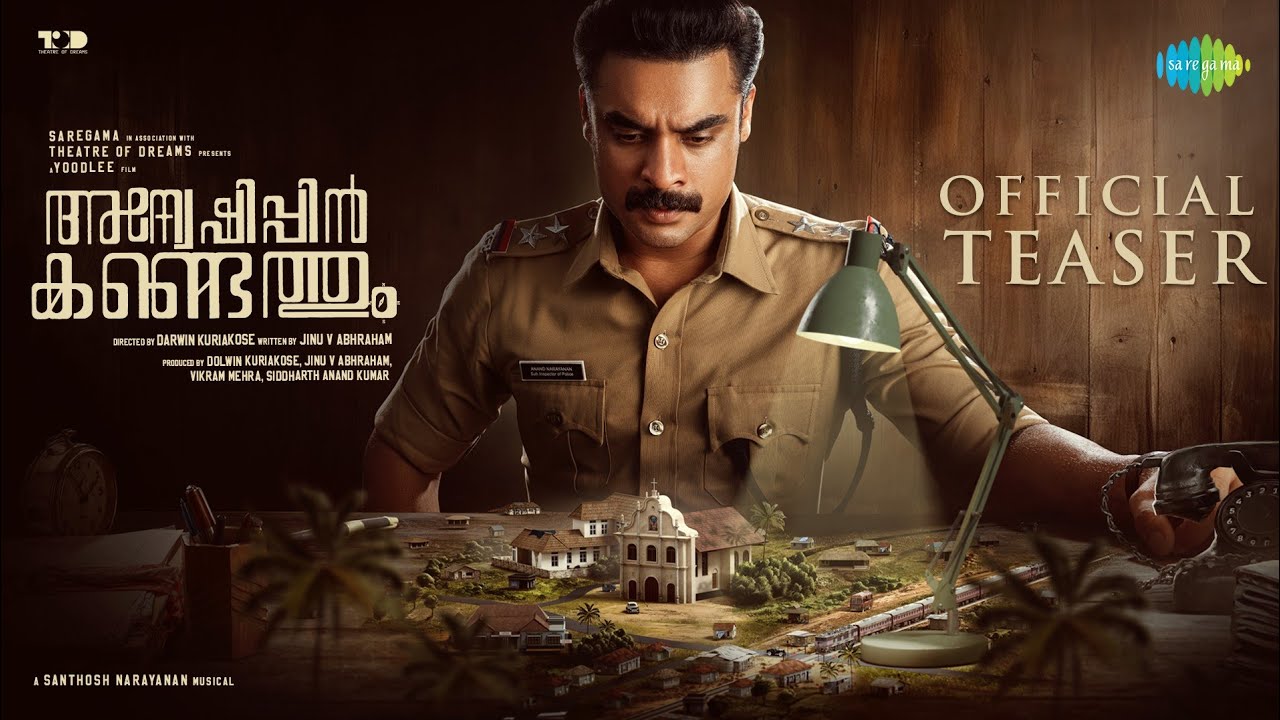 Watch film Anweshippin Kandethum | Anweshippin Kandethum - Official Teaser | Tovino Thomas | Darwin Kuriakose | 9th Feb 2024