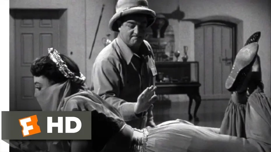 Watch film Abbott and Costello Meet the Mummy | Abbott and Costello Meet the Mummy (1955) - Finding the Medallion Scene (3/10) | Movieclips