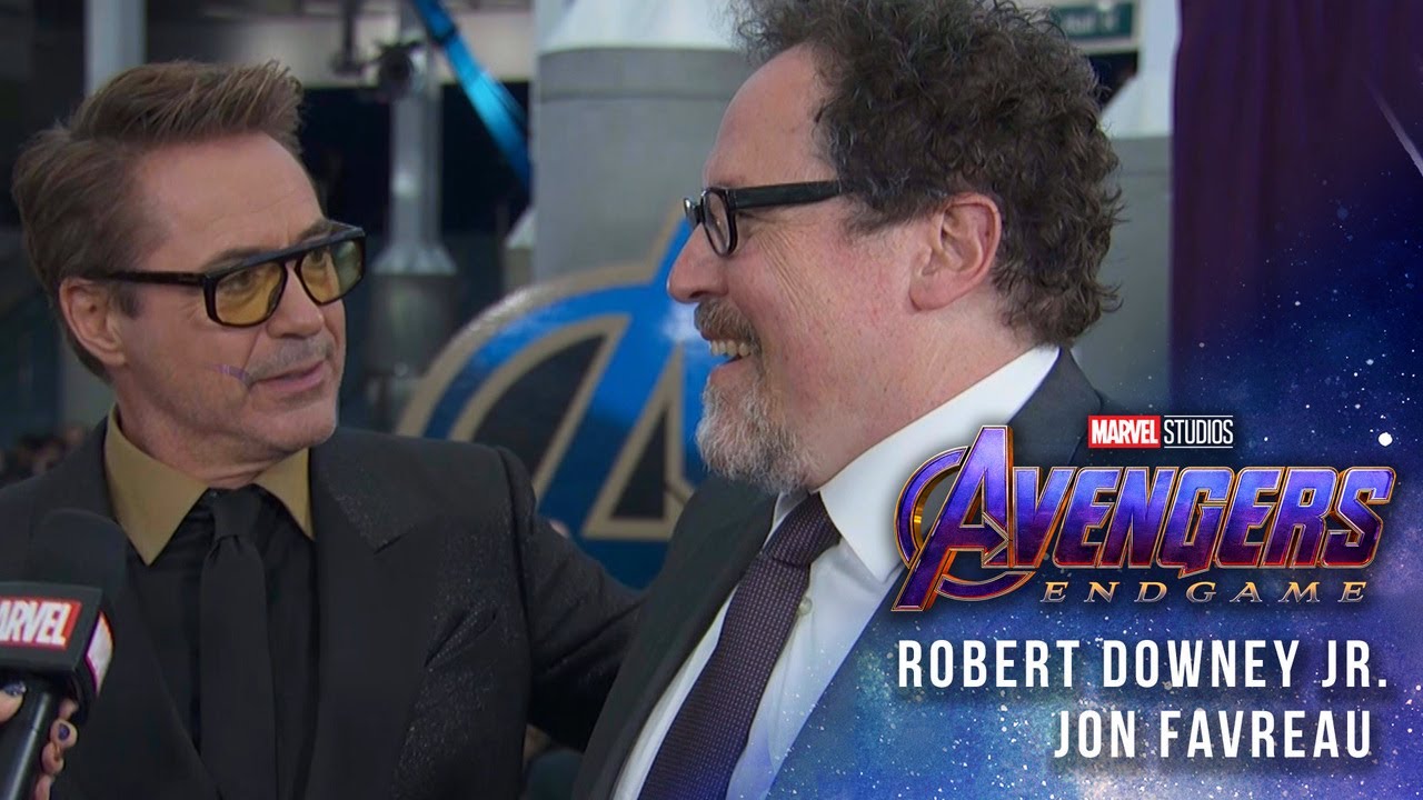 Watch film Avengers: Endgame | Robert Downey Jr. and Jon Favreau at the Premiere