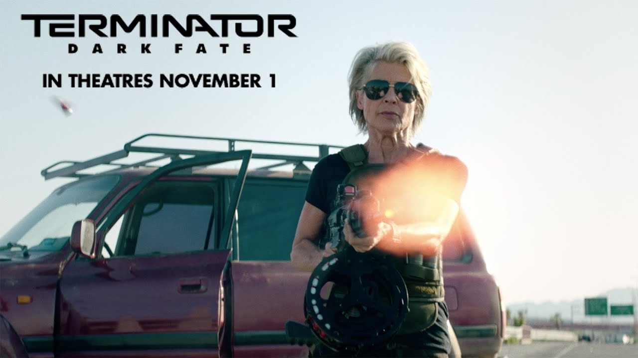 Watch film Terminator: Dark Fate | Sarah’s Entrance