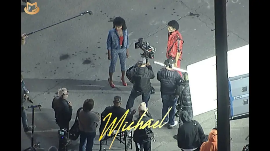 Watch film Michael | Aerial footage of "Thriller" short film for the upcoming Michael Jackson biopic