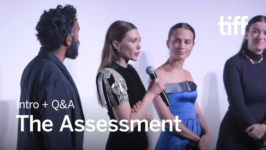 Watch film The Assessment | TIFF 2024 Q&A with Elizabeth Olsen, Alicia Vikander & Himesh Patel