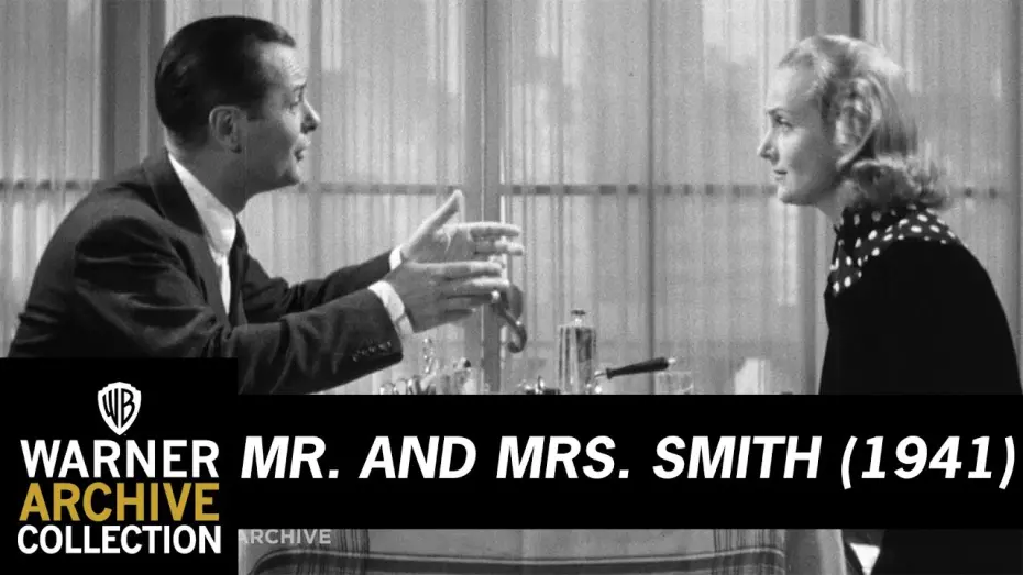 Watch film Mr. & Mrs. Smith | Would You Do It All Over Again? | Mr. and Mrs. Smith | Warner Archive