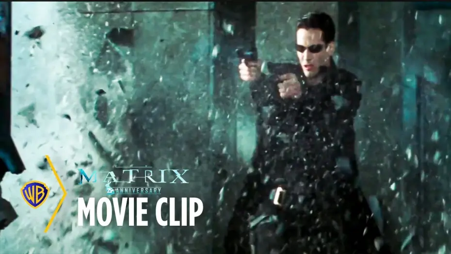 Watch film The Matrix | The Lobby Shoot Out