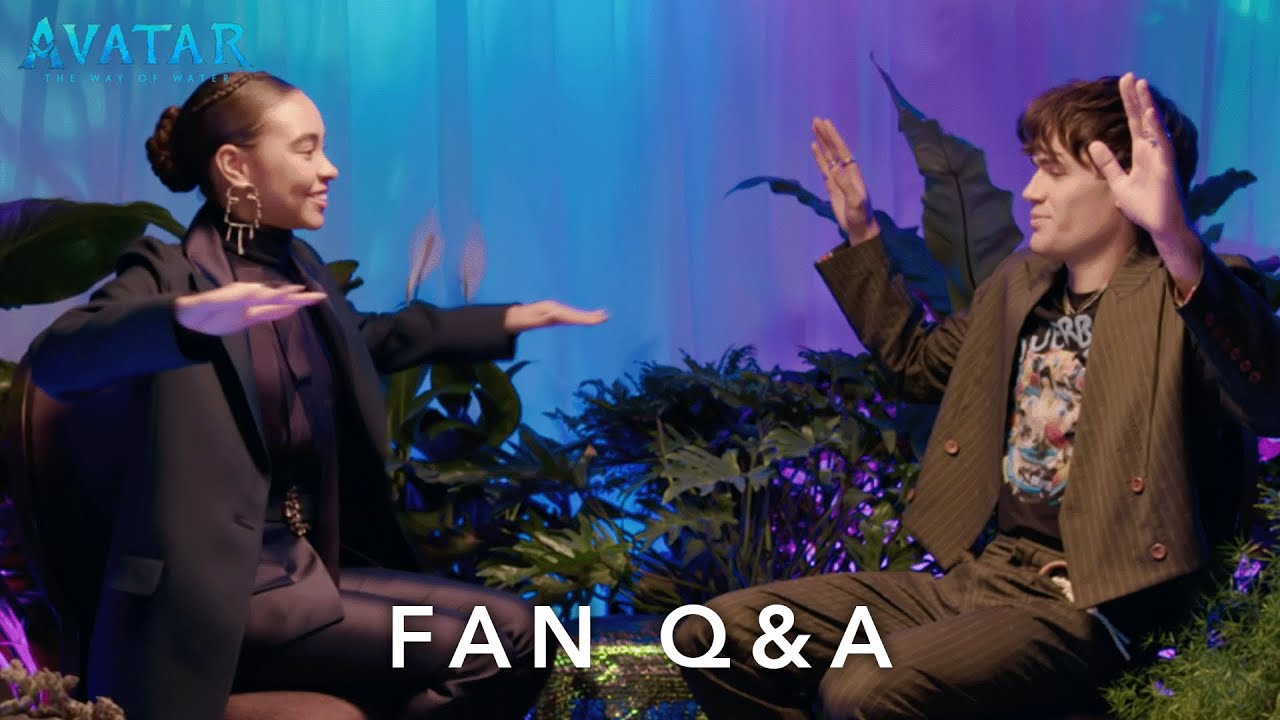 Watch film Avatar: The Way of Water | Cast Fan Q&A